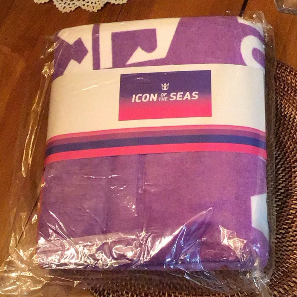 Beautiful and extra large Royal Caribbean Beach Towel